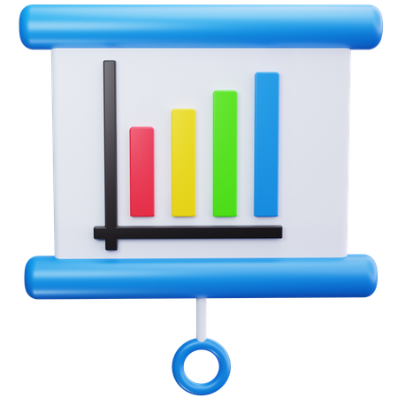 Presentation Slide  3D Icon