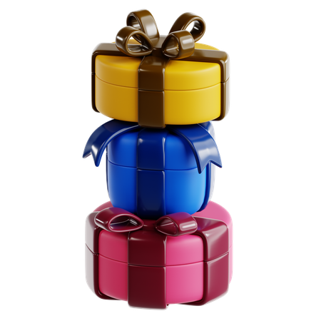 Presente  3D Icon