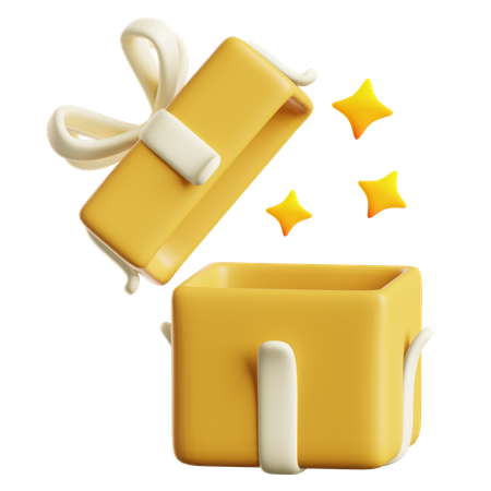 Presente aberto  3D Icon