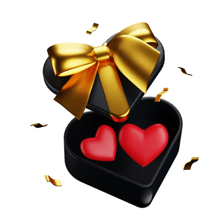 Presente de amor  3D Icon