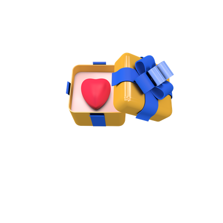 Presente de amor para dia dos namorados  3D Icon