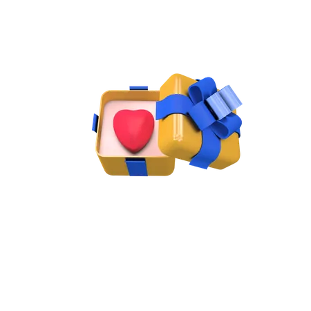 Presente de amor para dia dos namorados  3D Icon