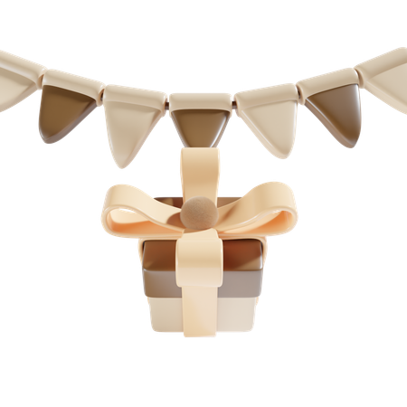 Presente de aniversário  3D Icon