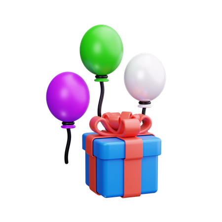 Presente de aniversário  3D Icon