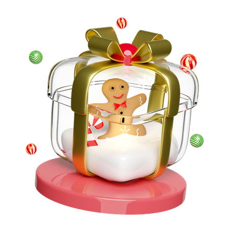 Presente de Natal  3D Icon