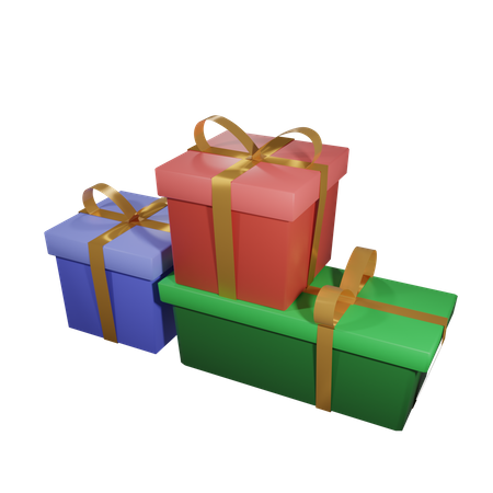 Presente de Natal  3D Icon