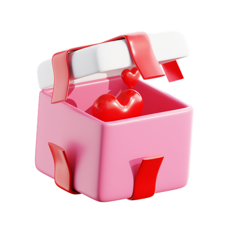Presente dos namorados  3D Icon