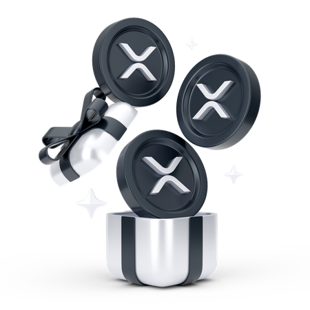 Presente ondulado  3D Icon