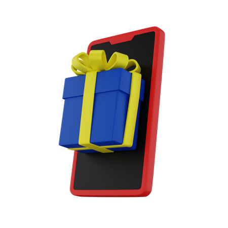 Presente on-line  3D Icon