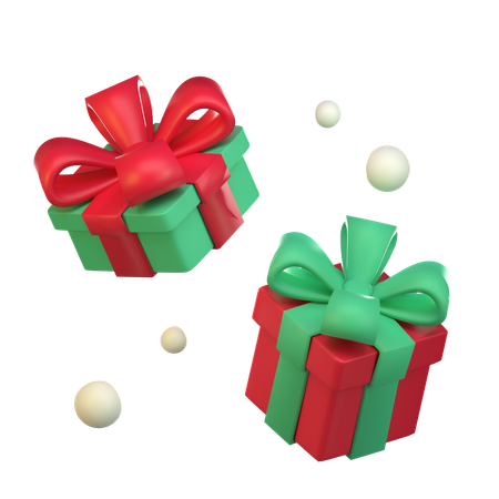 Presentes de Natal  3D Icon