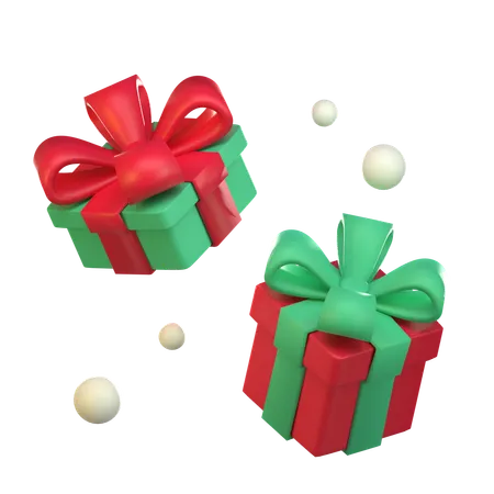 Presentes de Natal  3D Icon