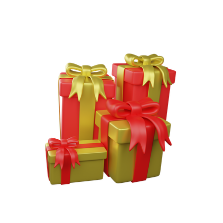 Presentes de Natal  3D Icon