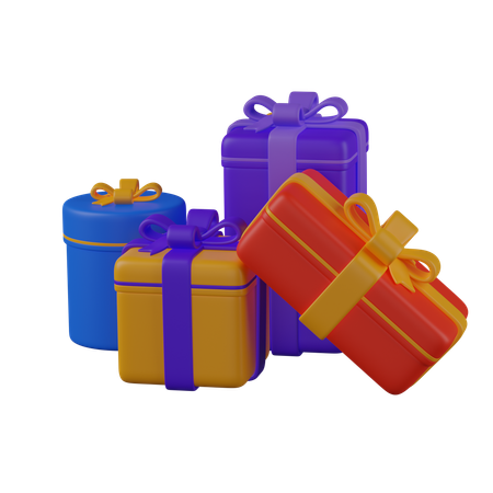 Presentes de Natal  3D Icon