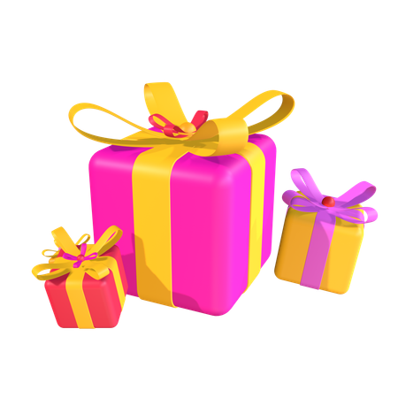 Presentes de Natal  3D Icon