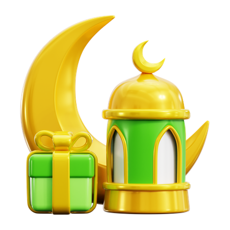 Presentes do Ramadã  3D Icon