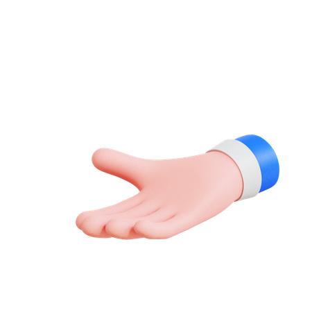 Presenting Hand  3D Icon