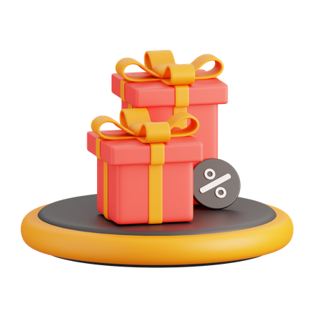 Presents  3D Icon