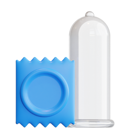 Preservativo  3D Icon