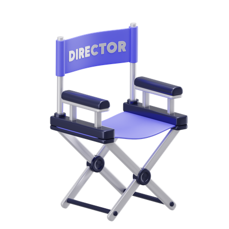 Chaise de direction  3D Icon