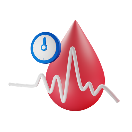 Presión arterial  3D Icon