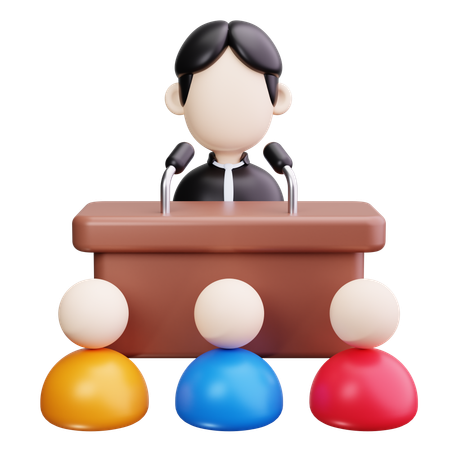Press  3D Icon