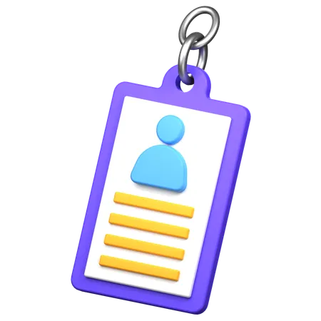 Press Id  3D Icon