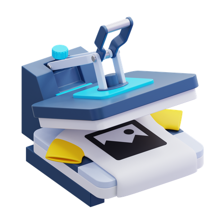 Press Machine  3D Icon