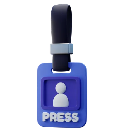 Press Pass  3D Icon