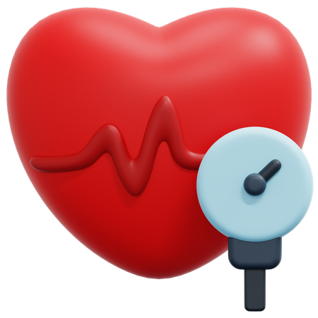 Pressão arterial  3D Icon