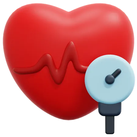 Pressão arterial  3D Icon