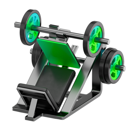 Presse à jambes  3D Icon