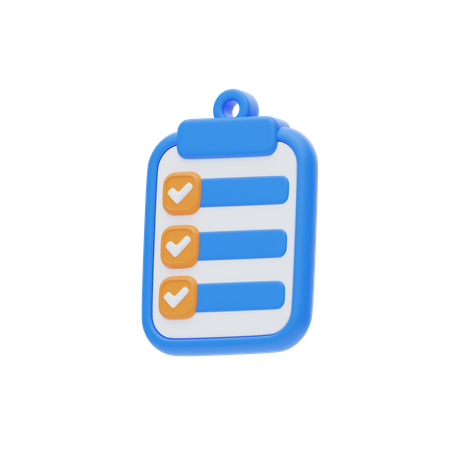 Presse-papiers  3D Icon