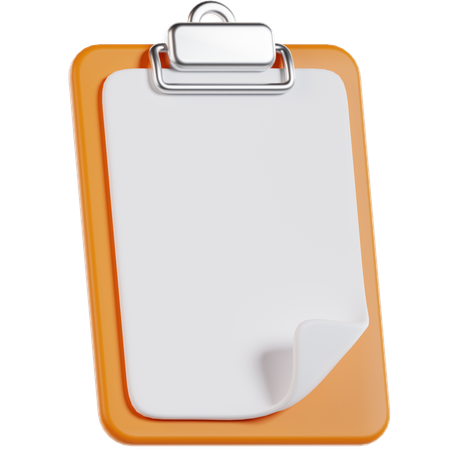 Presse-papiers  3D Icon