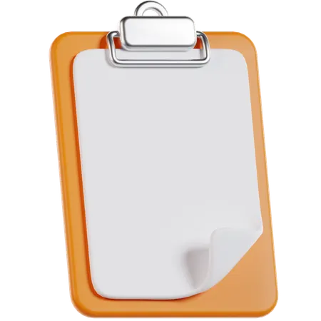 Presse-papiers  3D Icon