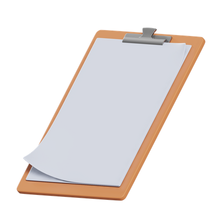 Presse-papiers  3D Icon