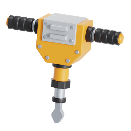 Presslufthammer  3D Icon