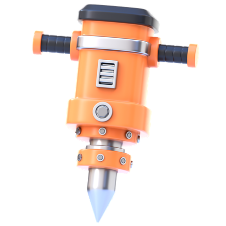Presslufthammer  3D Icon