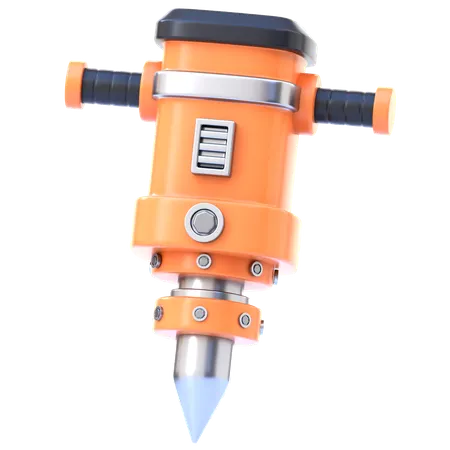 Presslufthammer  3D Icon