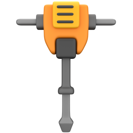 Presslufthammer  3D Icon