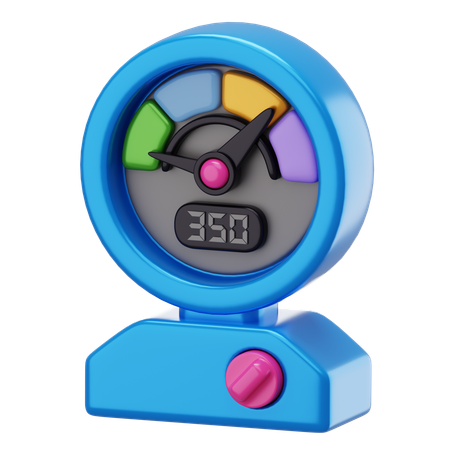 Pressure  3D Icon