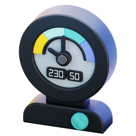 Pressure  3D Icon