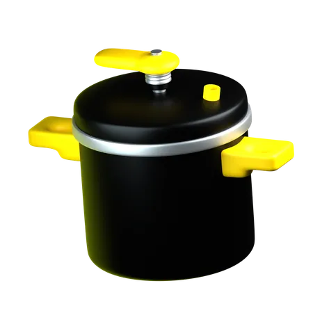 Pressure Cooker  3D Icon