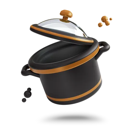 Pressure Cooker  3D Icon