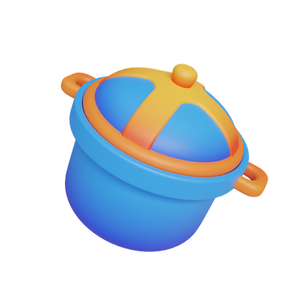 Pressure Cooker  3D Icon