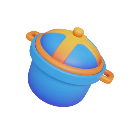 Pressure Cooker  3D Icon