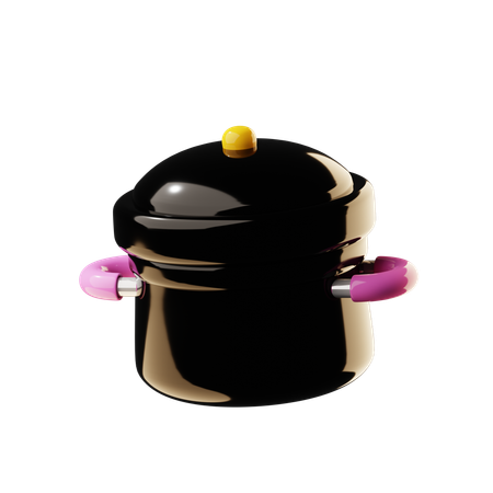 Pressure Cooker  3D Icon