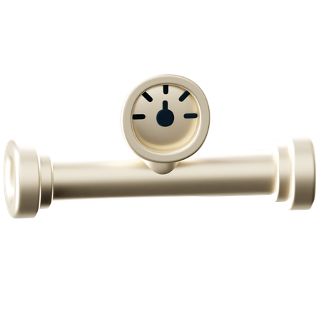Pressure Gauge  3D Icon