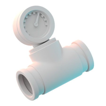 Pressure Gauge  3D Icon