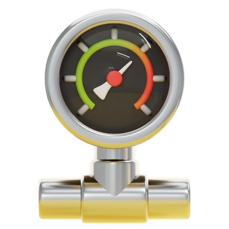 PRESSURE GAUGE  3D Icon