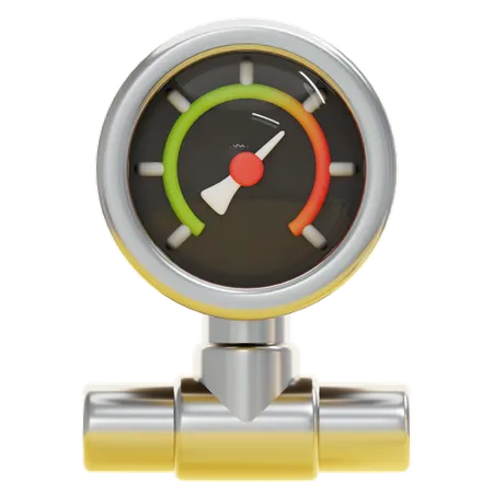 PRESSURE GAUGE  3D Icon